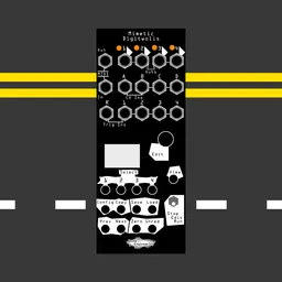Noise Engineering Mimetic Digitwolis on a road background
