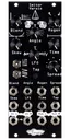 Stereo-in, stereo-out 12-tap multimode delay with clock sync and tap tempo plus DSP platform for Eurorack in black | Imitor Versio by Noise Engineering