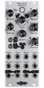 Melotus Versio granular texturizer in silver panel | Noise Engineering