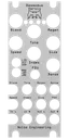 Desmodus Versio panel overlay in silver | Noise Engineering