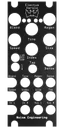 Electus Versio panel overlay in black | Noise Engineering