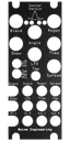 Imitor Versio panel overlay in black | Noise Engineering