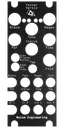 Yester Versio panel overlay in black | Noise Engineering