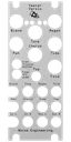 Yester Versio panel overlay in silver | Noise Engineering