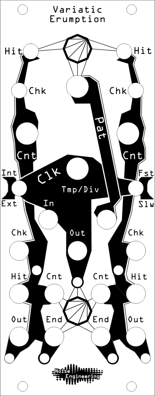 An illustration of Variatic Erumption's interface