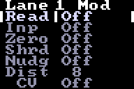 The Modify tab of a lane's config