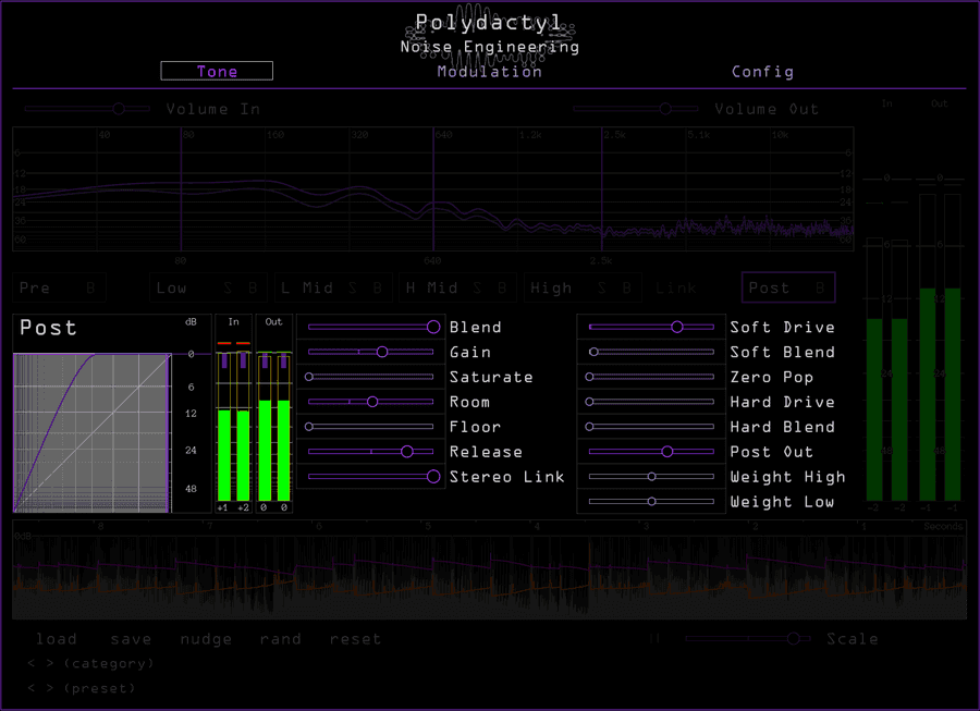 Polydactyl's processor controls highlighted