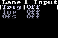 The Inputs tab of a quantizer lane's config